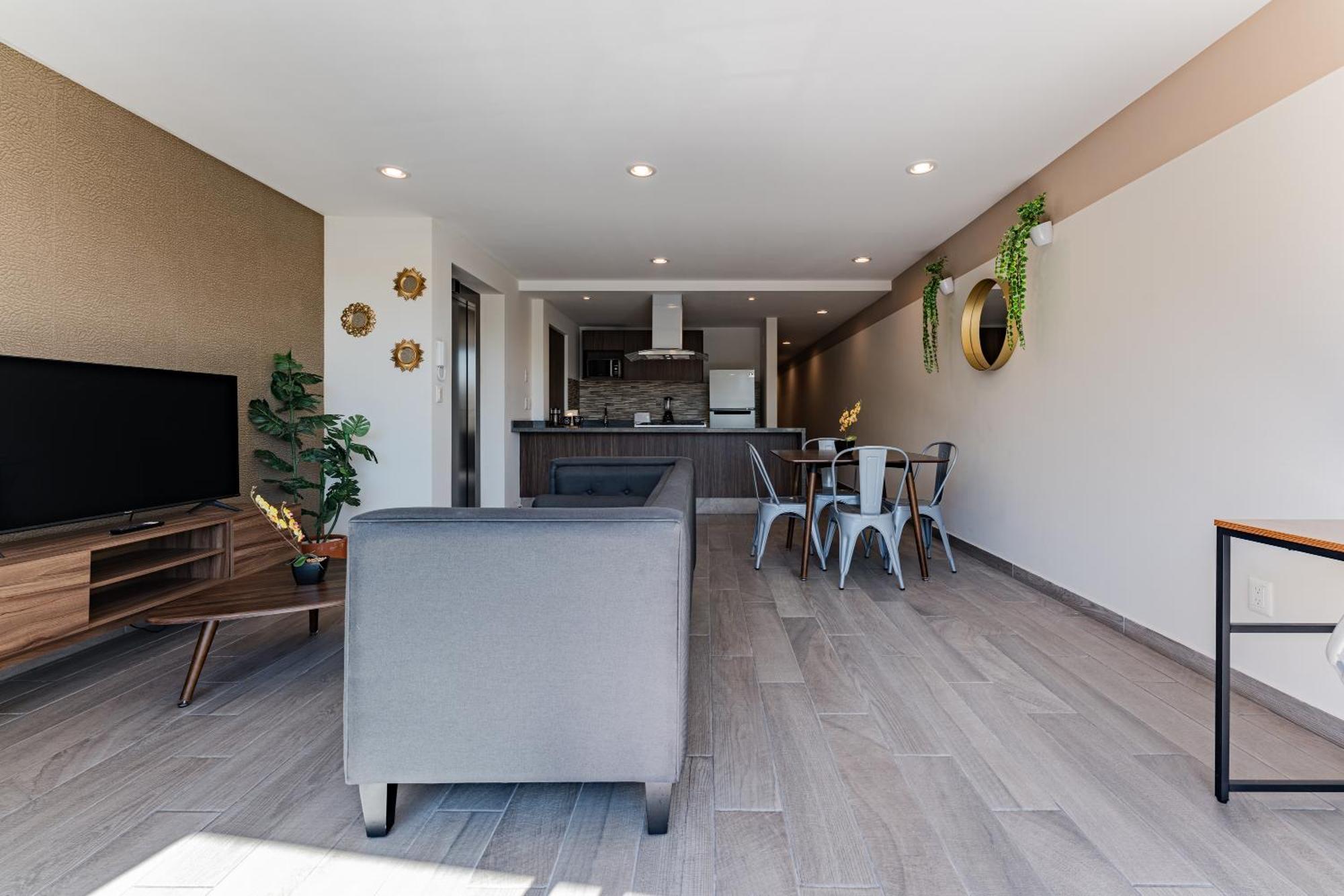 Roma Sur Apartments By Vh مدينة مكسيكو الغرفة الصورة